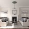 Ekena Millwork Oslo Ceiling Medallion (Fits Canopies up to 7 5/8"), 38 3/8"OD x 2 7/8"P, Cloud Burst Crackle CM38OSCBC - alternate 4